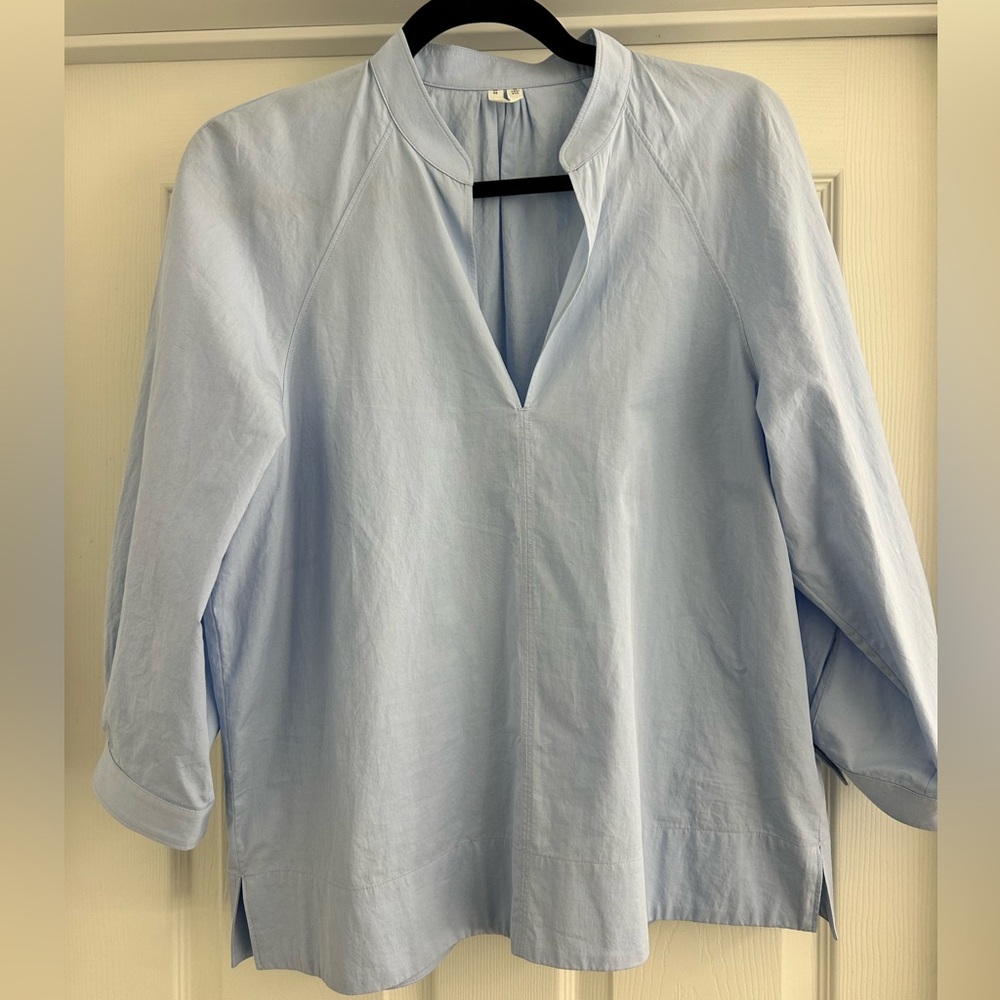 Women’s Arket Light Blue Cotton Blouse